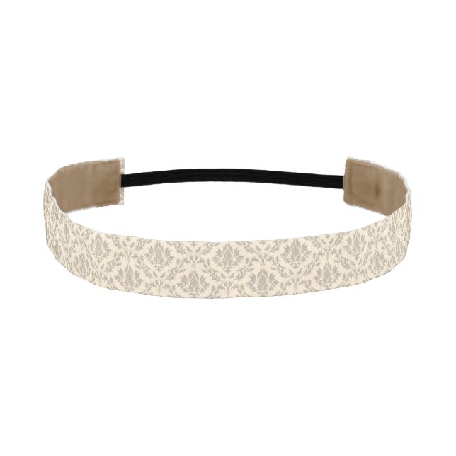 Damask pattern 3 athletic headband (Front)