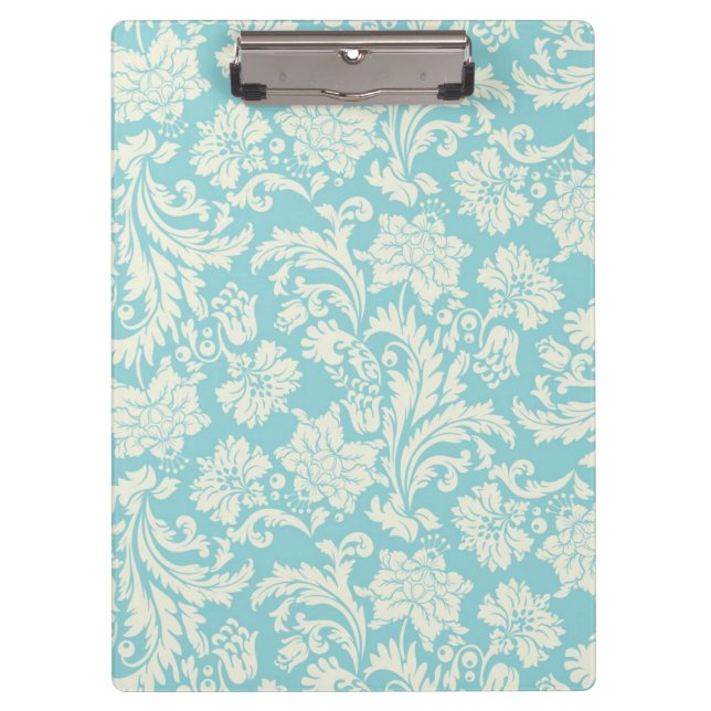 Damask Pattern 3 Clipboard (Front)