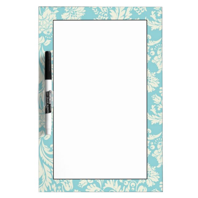 Damask Pattern 3 Dry-Erase Board (Front)