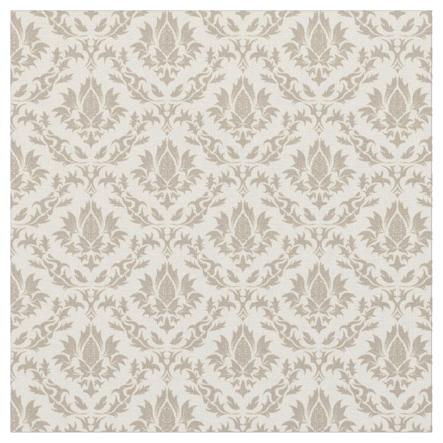Damask pattern 3 fabric (Close Up)