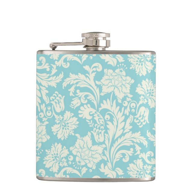 Damask Pattern 3 Flask (Front)