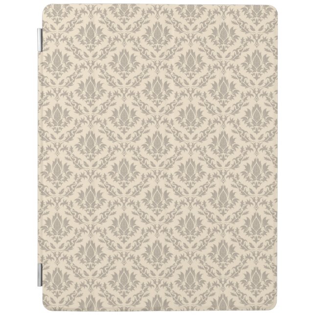 Damask pattern 3 iPad smart cover (Front)