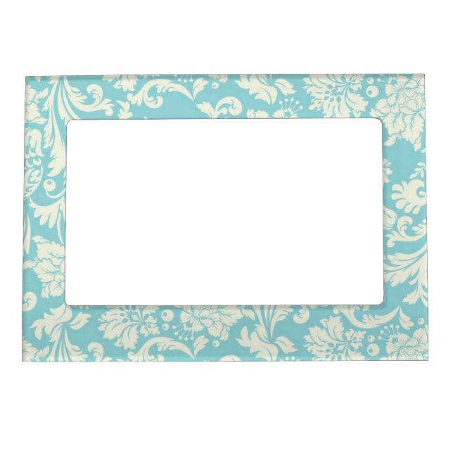 Damask Pattern 3 Magnetic Picture Frame (Front)