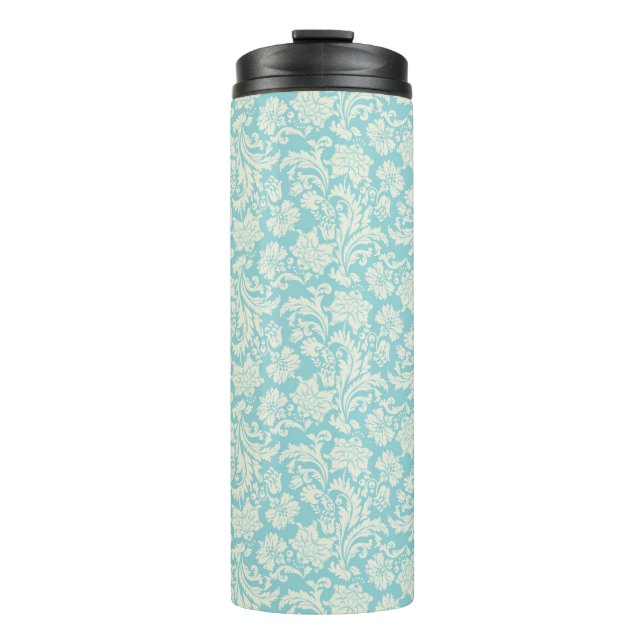 Damask Pattern 3 Thermal Tumbler (Front)