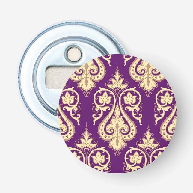Damask Pattern 4 Bottle Opener (Front)