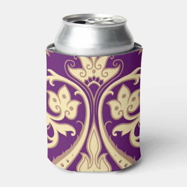 Damask Pattern 4 Can Cooler (Can Front)