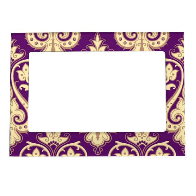 Damask Pattern 4 Magnetic Frame (Front)