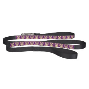 Damask Pattern 4 Pet Leash