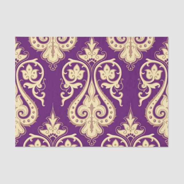 Damask Pattern 4 Tissue Paper (Front)