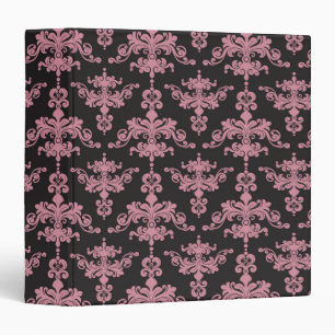 Damask Pattern 5 3 Ring Binder
