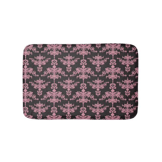 Damask Pattern 5 Bathroom Mat