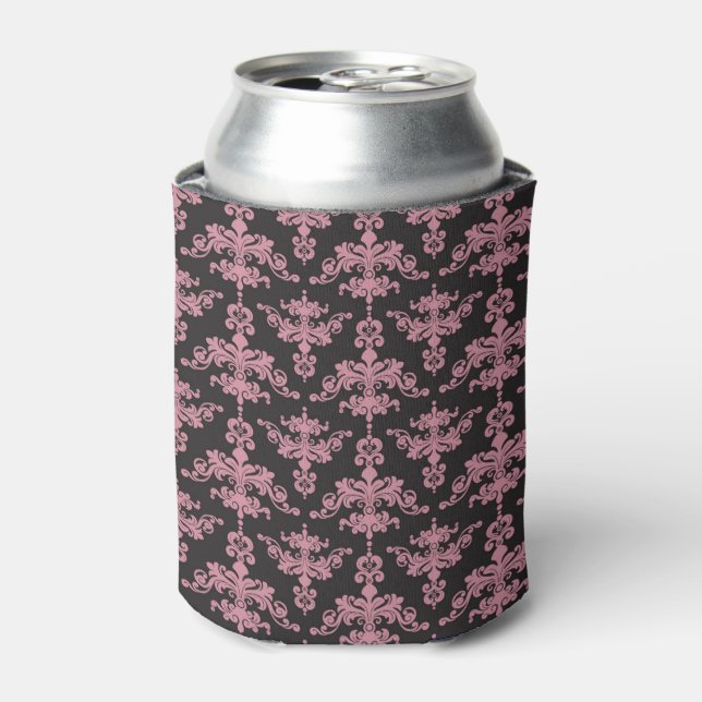Damask Pattern 5 Can Cooler (Can Front)