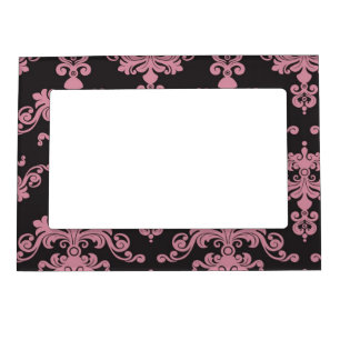 Damask Pattern 5 Magnetic Picture Frame