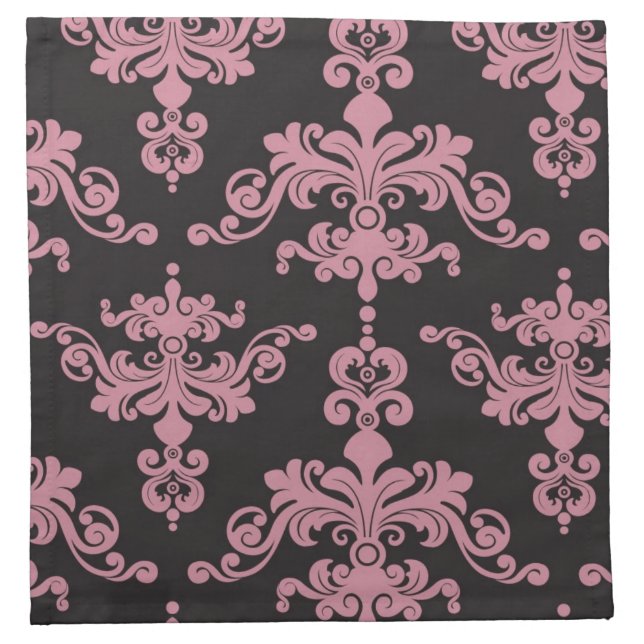 Damask Pattern 5 Napkin (Front)