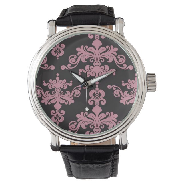 Damask Pattern 5 Watch (Front)