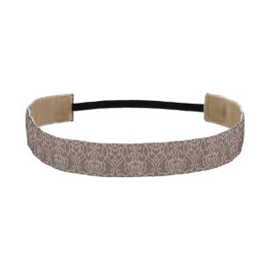 Damask pattern 6 athletic headband
