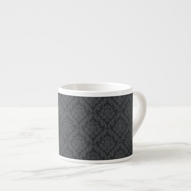 Damask Pattern 6 Espresso Cup (Front Right)