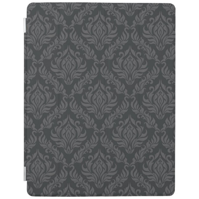 Damask Pattern 6 iPad Smart Cover (Front)