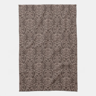 Damask pattern 6 kitchen towel