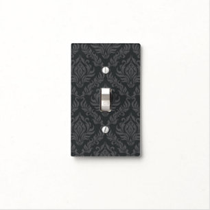 Damask Pattern 6 Light Switch Cover