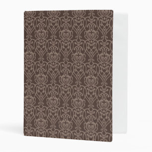 Damask pattern 6 mini binder
