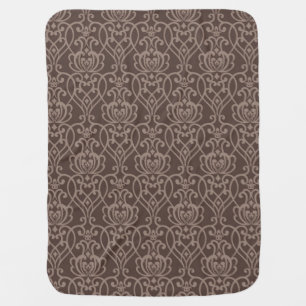 Damask pattern 6 receiving blanket