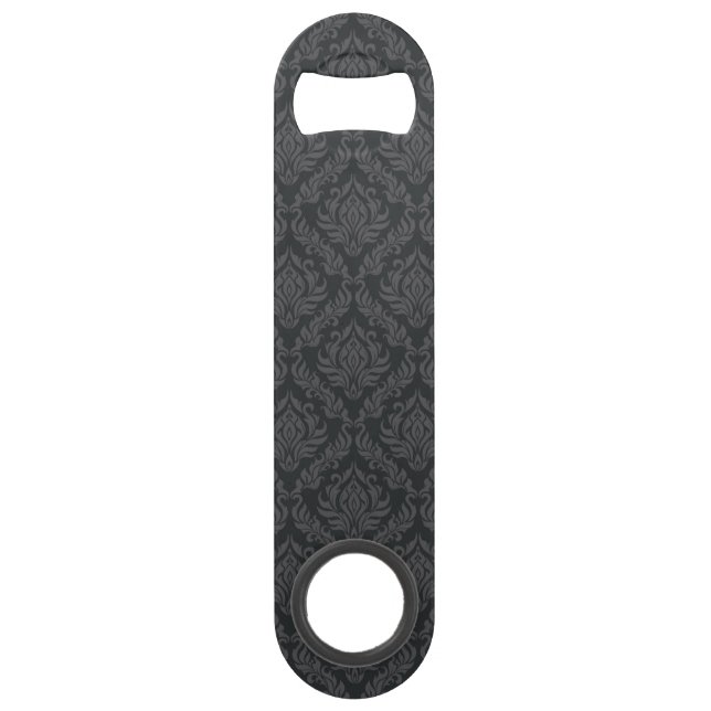 Damask Pattern 6 Speed Bottle Opener (Front)