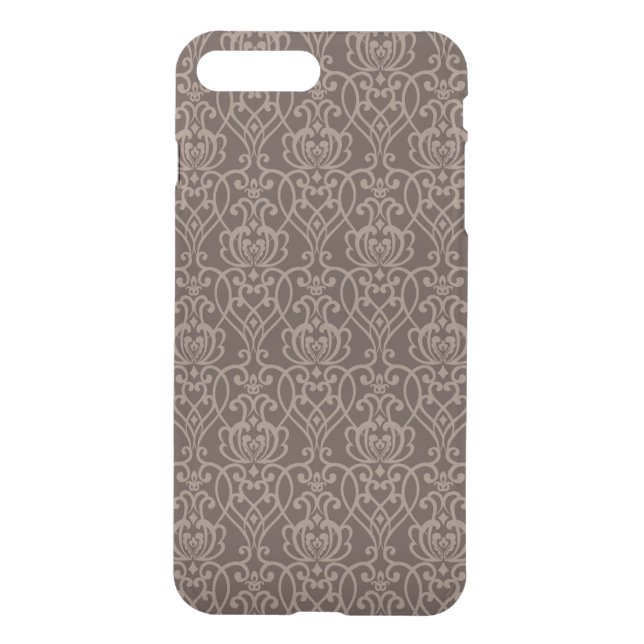 Damask pattern 6 uncommon iPhone case (Back)
