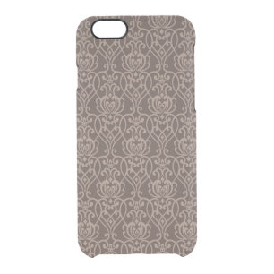 Damask pattern 6 clear iPhone 6/6S case