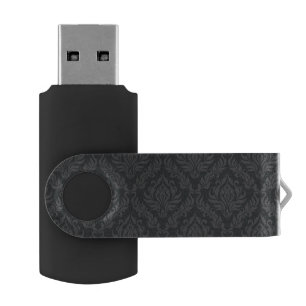 Damask Pattern 6 USB Flash Drive