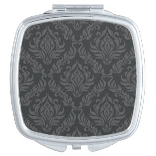 Damask Pattern 6 Vanity Mirror