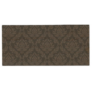 Damask Pattern 6 Wood USB Flash Drive