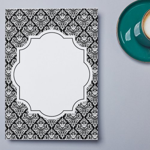 Damask Pattern blank  Invitation