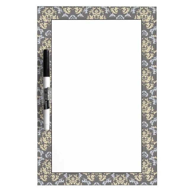 Damask pattern Dry-Erase board (Front)