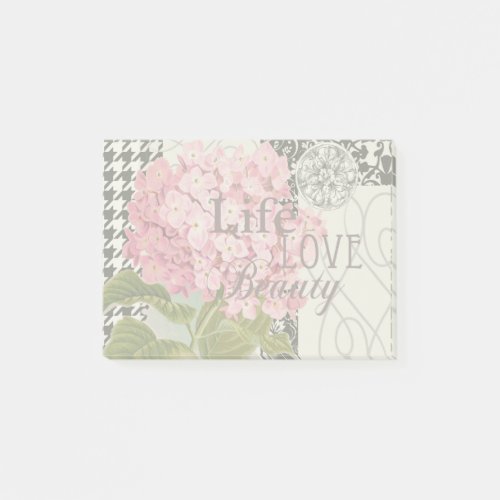 Damask Pattern Floral Decor Pretty Post_it Notes