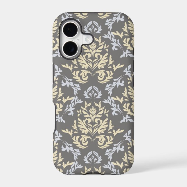 Damask pattern iphone case (Back)