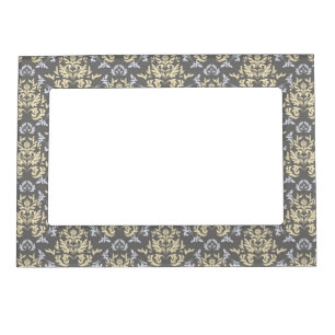Damask pattern magnetic frame
