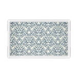 Damask pattern on gradient background 2 acrylic tray