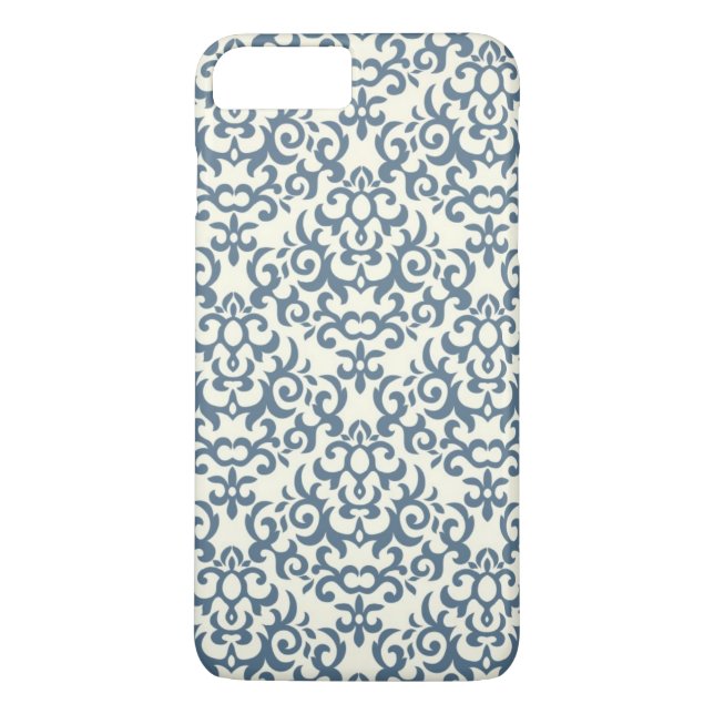 Damask pattern on gradient background 2 Case-Mate iPhone case (Back)