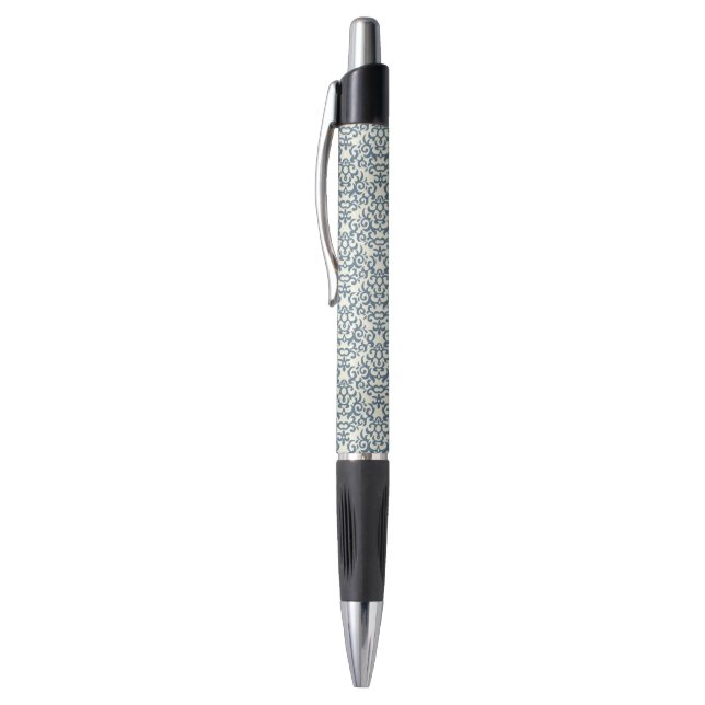 Damask pattern on gradient background 2 pen (Top (Vertical))