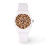 Damask pattern on gradient background watch