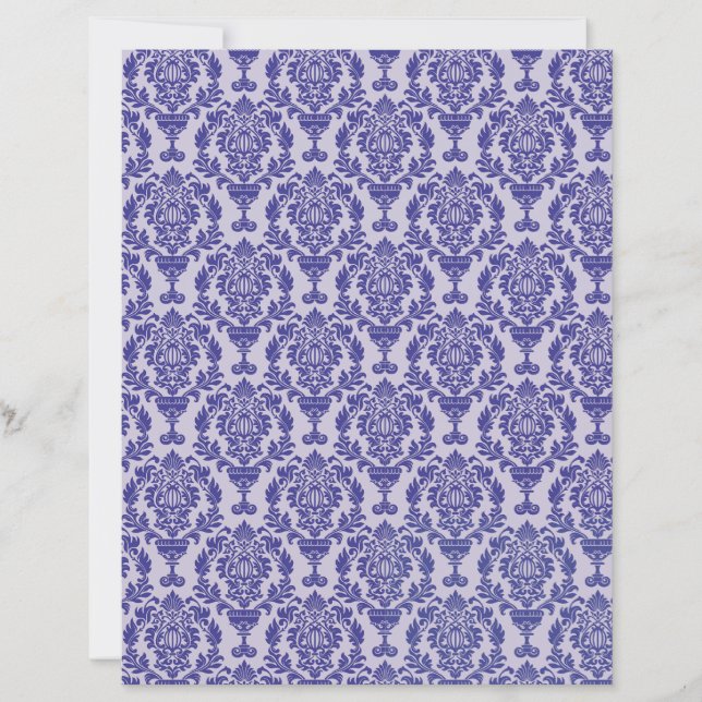 Damask Pattern Paper for crafting (Front)