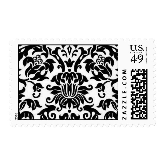Damask Pattern Stamp Zazzle