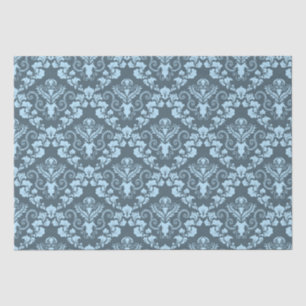 Damask pattern tissue paper