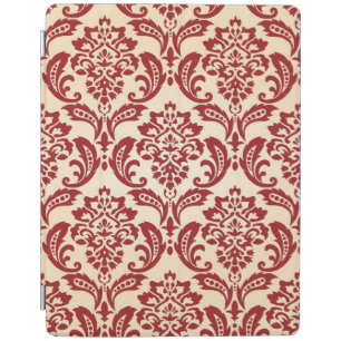 Damask pattern wallpaper iPad smart cover