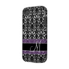 Damask Pattern with Monogram