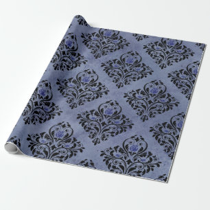 Damask Pattern Wrapping Paper
