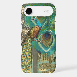 Damask Peacock & Feather You Choose Color iPhone 17 Air Case