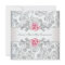 Damask Pink Rose Girls First Communion