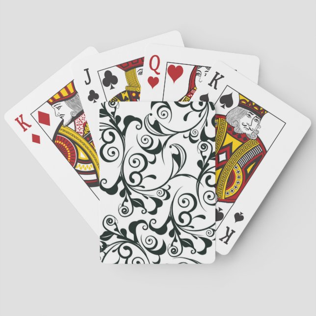 Damask Poker Cards (Back)
